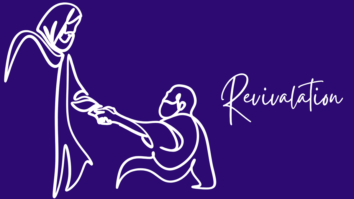 The Book of Revelation is written by John while on the island of Patmos.